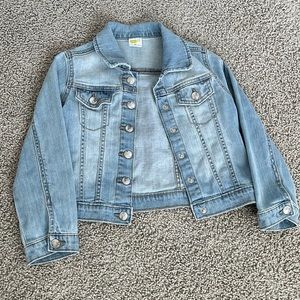 Toddler girl jean jacket
